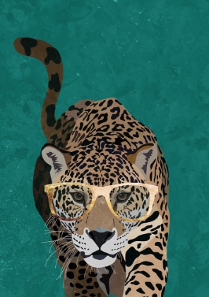 Picture of CURIOUS GREEN LEOPARD