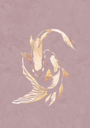 Picture of PINK GOLD KOI FISH 2