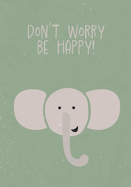 Picture of ELEPHANT NURSERY PRINT