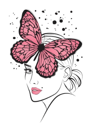 Picture of BUTTERFLY GIRL PINK