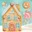 Picture of GINGERBREAD LAND IV