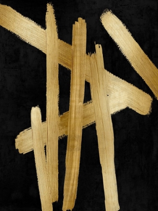 Picture of CROSSROADS GOLD ON BLACK I