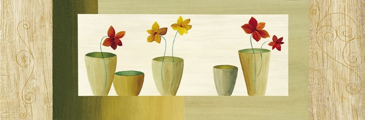 Picture of VASES AVEC FLEURS II