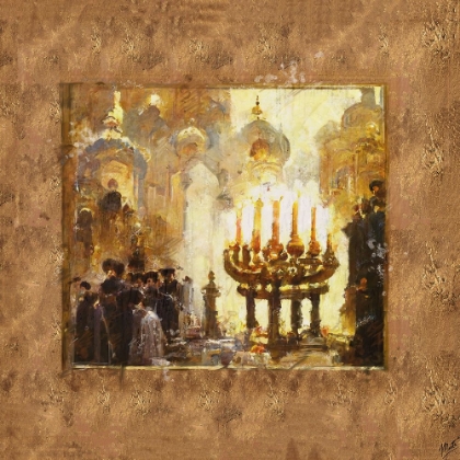 Picture of ABSTRACT MENORAH I