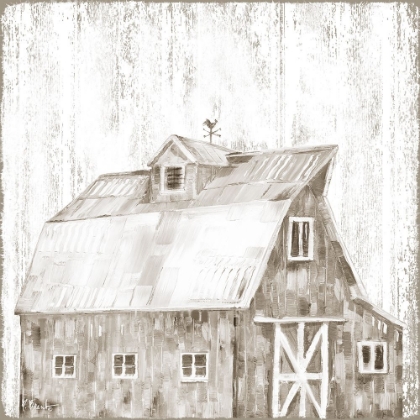 Picture of WHITE WOOD BARN I