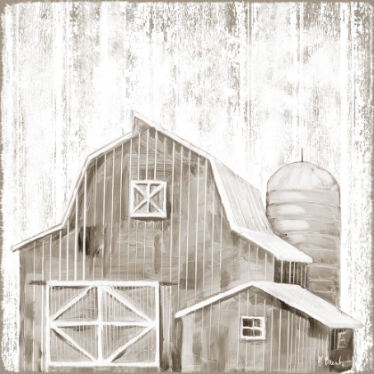 Picture of WHITE WOOD BARN II