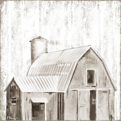 Picture of WHITE WOOD BARN III