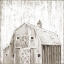 Picture of WHITE WOOD BARN IV