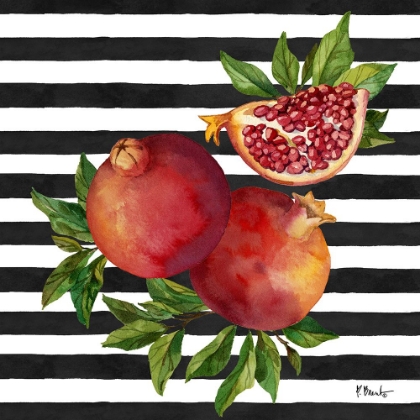 Picture of POMEGRANATE BUNCH II - STRIPES