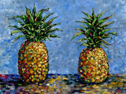 Picture of IMPRESSIONS OF PINEAPPLES HORIZONTAL