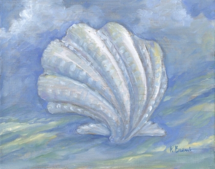 Picture of IMPRESSIONS OF SHELLS IV - SCALLOP