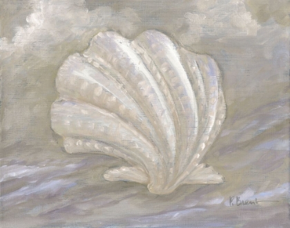 Picture of IMPRESSIONS OF SHELLS IV - SCALLOP - NEUTRAL