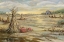 Picture of GLEANING AUTUMN - MORNING LANDSCAPE