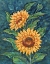 Picture of IMPRESSIONS OF SUNFLOWERS III