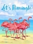 Picture of HILO FLAMINGOS VERTICAL - BEACH