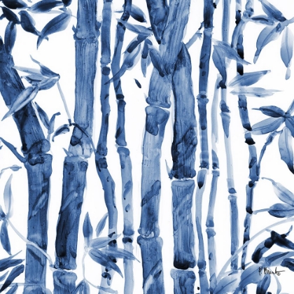 Picture of BAMBOO GROVE IV - BLUE