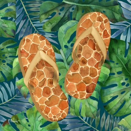 Picture of ANIMAL PRINT FLIP FLOPS III