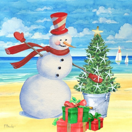 Picture of SNOWMAN BEACH I