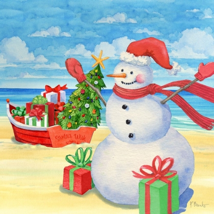 Picture of SNOWMAN BEACH II