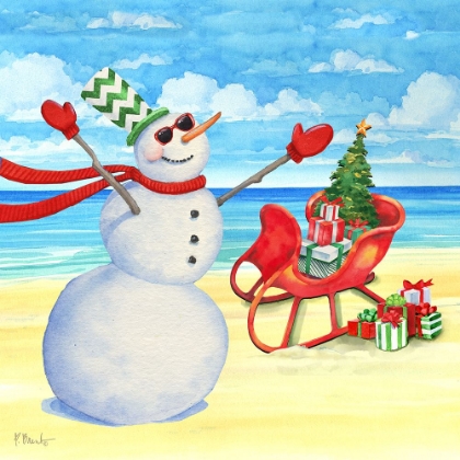 Picture of SNOWMAN BEACH III