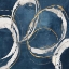 Picture of ABSTRACT BLUE CIRCLES I