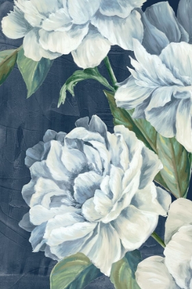 Picture of BLUE FLORAL COMPOSITION I