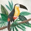Picture of TROPICAL BIRDS I