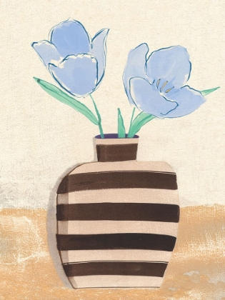 Picture of VASE WITH TULIPS II