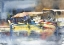 Picture of YACHTS IN THE PORT. WATERCOLOR ART
