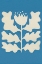 Picture of DELIGHTED I BLUE VERTICAL