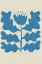 Picture of DELIGHTED IV BLUE VERTICAL