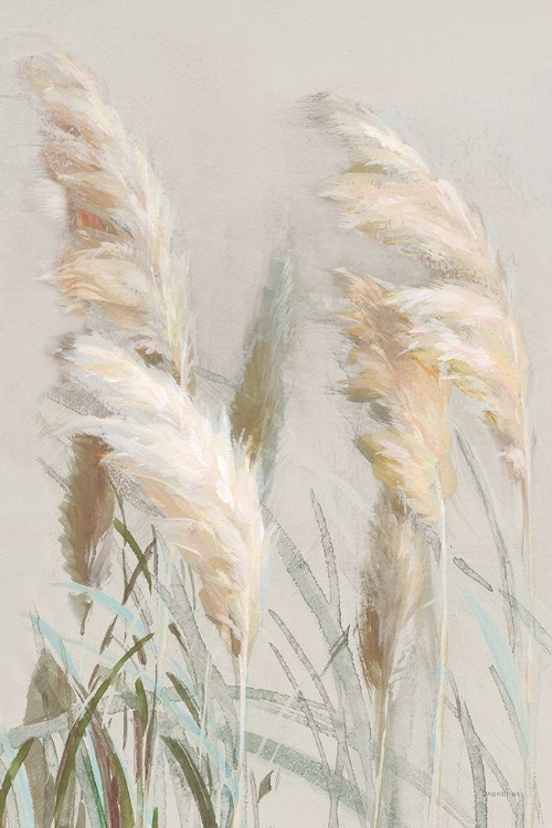 Picture of NEUTRAL PAMPAS GRASSES III