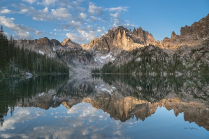 Picture of BARON LAKE MONTE VERITA PEAK SAWTOOTH MOUNTAINS II