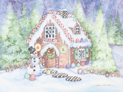 Picture of GINGERBREAD HOUSE PASTEL