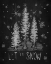 Picture of CHALKBOARD HOLIDAY TREES I V2