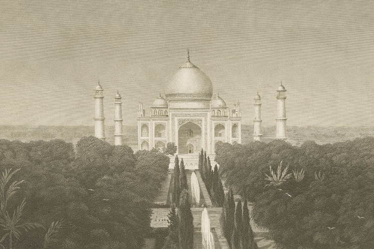 Picture of TAJ MAHAL POSTCARD II