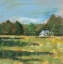 Picture of FARMHOUSE ACROSS THE MEADOW