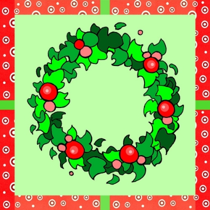 Picture of WREATH GREEN