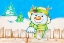 Picture of SNOWMAN FENCE
