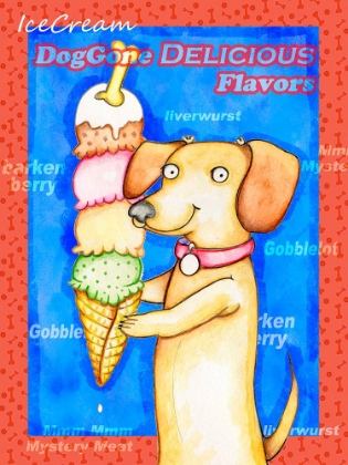Picture of LONG DOG TALL ICE CREAM