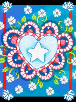 Picture of PATRIOTIC HEART