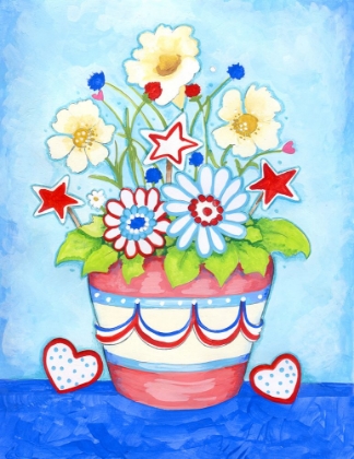 Picture of RED FLOWER POT