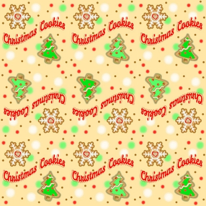 Picture of CHRISTMAS COOKIES PAPER