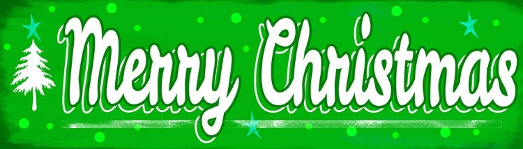 Picture of MERRY CHRISTMAS SIGN