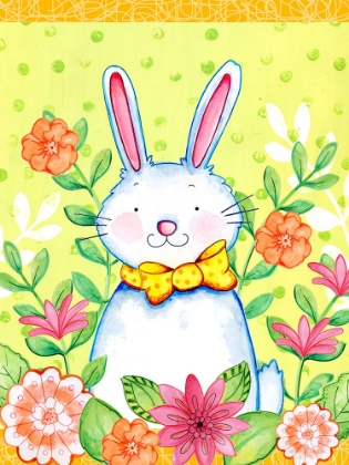 Picture of FLOWERS AND BUNNY