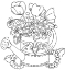 Picture of WATERING CAN LINE ART