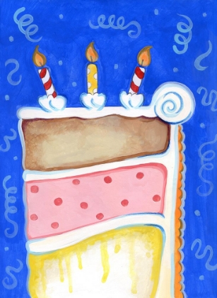 Picture of BIRTHDAY CAKE BLUE