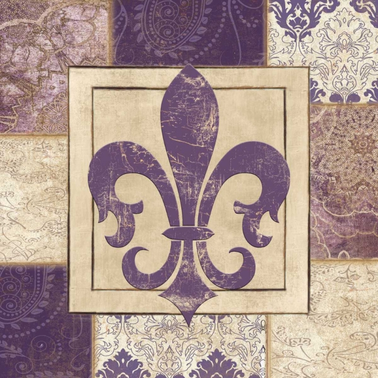 Picture of PAISLEY FLEUR DE LYS