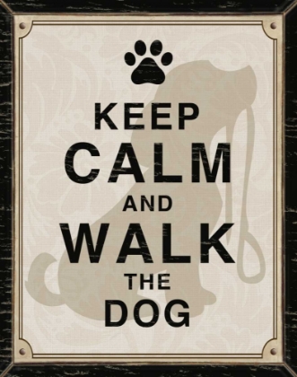 Picture of KEEP CALM AND WALK THE DOG