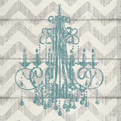 Picture of CHEVRON CHANDELIER I